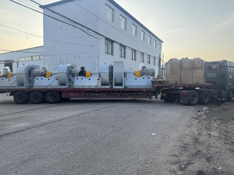 出口沙特-公路攪拌站3000型風，配套風機